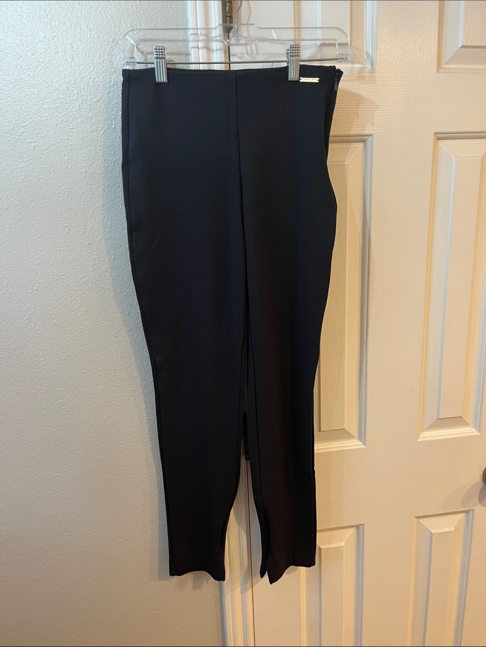 Fabletics Black High-Rise Skinny Ponte Pants